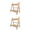 2Pz Organizer in Legno Khaki Per Vasi, Stile E 5