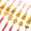 8Pcs Decorativos Chinês Festa Primavera 9