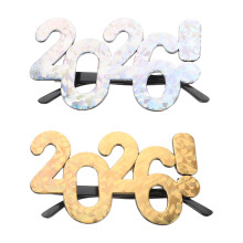2 Pezzi Occhiali Per Festa Capodanno 2026 Con Numeri Decorativi