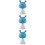 3Pz Mini Gioco Soothing Teether Per in Silicone 8