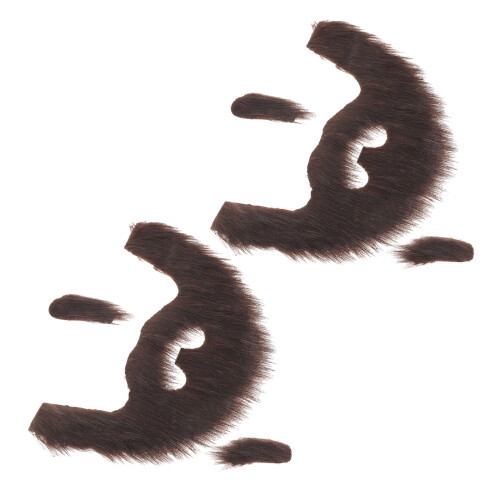 4Set Barba Finta Autoadesiva E Realistici Per Festa E 2