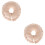 2Pz Poggiatesta Viso Cotone Marrone Chiaro Cuscino 5