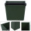 2Pz Box Knock Per Espresso in ABS Verde Facilmente Pulibile 10