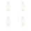4Pz Waist Chain Multilivello Beige Accessorio Moda 7
