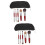 2Set Compact Per Viso E Occhi Con Manico Robusto 9