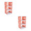 2Pz Scarpe Resistente Colorato Per Ingresso Camera O Balcone 7