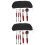 2Set Compact Per Viso E Occhi Con Manico Robusto 7