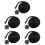 5Set Cinghie A Nero Con Fibbia Per Legare E Cavi 8