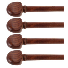 4 Stuks Viool Stemknoppen Palissander 4/4 Vervangingsonderdelen