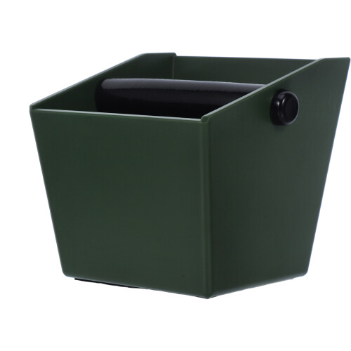 2Pz Box Knock Per Espresso in ABS Verde Facilmente Pulibile 1