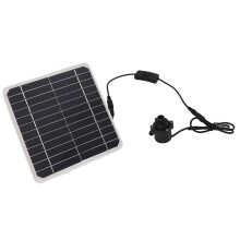 50W Solarbetriebene Wasserpumpe-Kit mit verstellbarem Durchfluss für Vogelbad