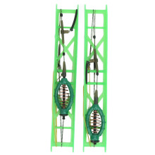 Cârlig metalic premium cu încărcare prin arc, cu cârlig de sârmă pentru pescuitul lacului, alimentator cu arc elastic, impermeabil,