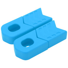 Crank Cover Protector, Universal Fit Silicone Sleeve For Mountain Road Bike Cranksets, Durable Material Scratch Resistant Heat Resistant Nonslip Surfa