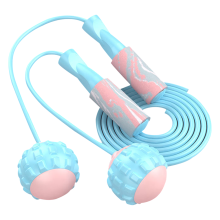 Fitness Companion: Weighted Jump Rope, Self-Lubricating Bearings For Smooth Rotation And Foam Sweat-Absorbing Handle For Enhanced Grip Comfort, Adjust