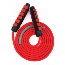 Jump Rope, Sports & Fitness Weighted Jump Rope With Adjustable Length, Non-Slip Grip And Durable Polyester Rope, Portable And Stylish For Cardio Train