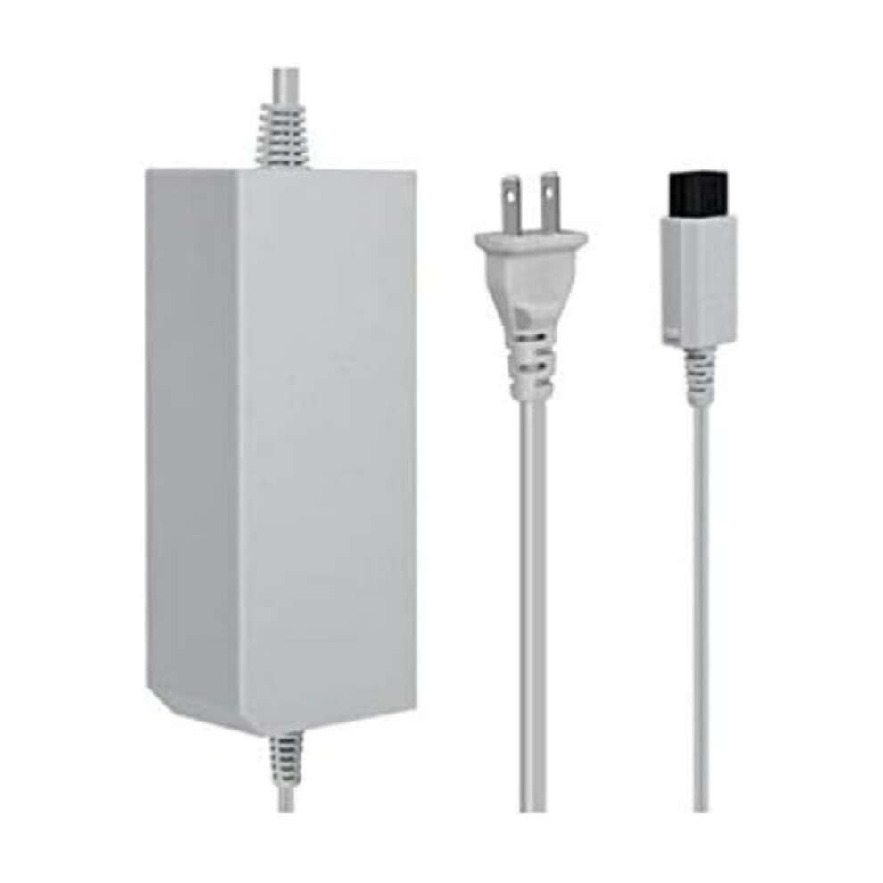 Console Charger For Nintendo Wii, Auto Voltage Ac Wall Power Adapter With Flame Resistance Shell 9169997240996