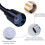 Retractable Spring Shower Hose, Tool-Free Installation For Effortless Setup In Your Bathroom 4
