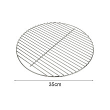 Griglia per carbone resistente per barbecue a kettle, griglia per barbecue in acciaio inossidabile 304 durevole con segni di rosolatura professionali