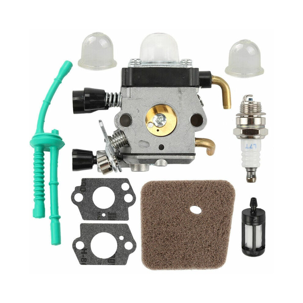 Carburetor Upgrade Kit For Stihl Fs46, Perfect Carburetor Kit Offers Smooth Running, Easy-Start Rebuild Kit Ensures Quick Engine Startups, Wide Use 9358999482767