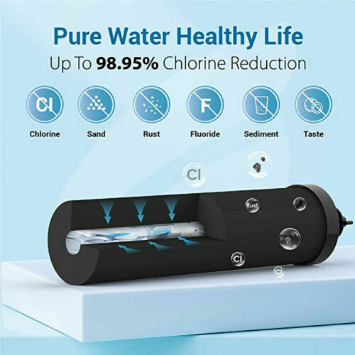 Gravity-Fed Water Genius, Προηγμένοι Μειωτές Χλωρίου για Σπίτι και Εξωτερικούς Χώρους, 2