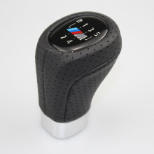 Leva del cambio in pelle, pomello del cambio rapido per un maggiore comfort di guida, leva del cambio manuale con superficie liscia e design