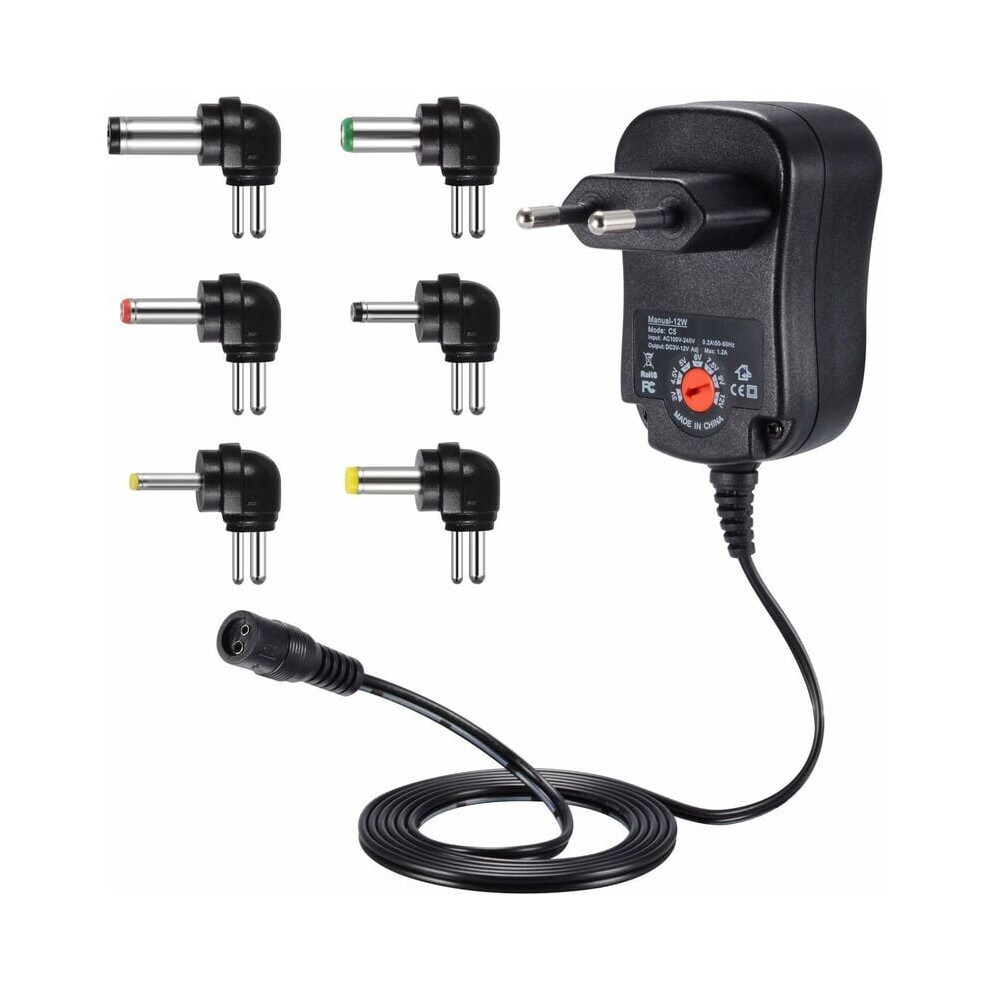 Center Positive Barrel Plugs Adapter, Comprehensive Safety Protection For Your Household Electronics, Multi-Tip Compatibility Ensures Seamless 9405630026399