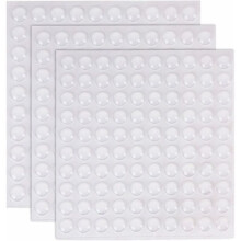 Transparent Rubber Pads, Cushioning Impact Clear Adhesive Bumper Pads for Furniture Protection