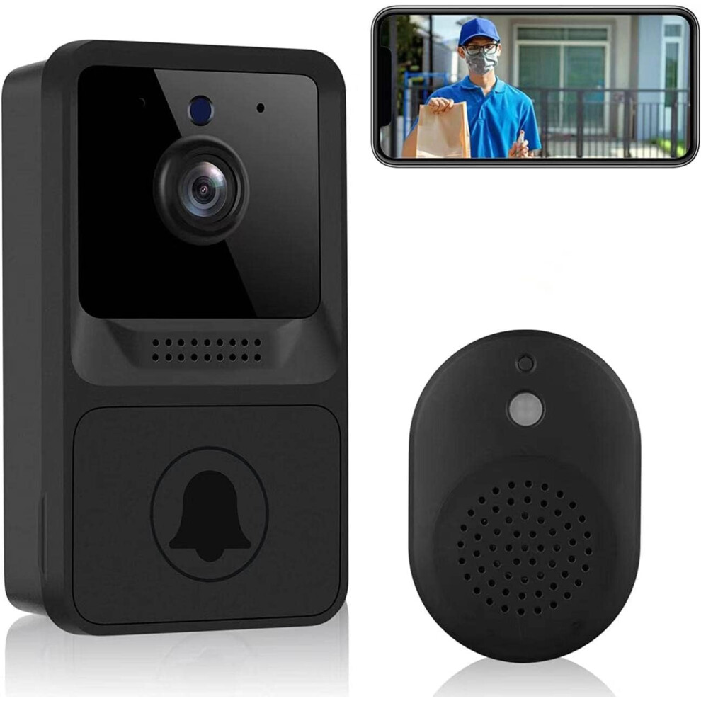 2K Full Hd Doorbell Camera, Intelligent Package Detection With Head-To-Toe View, Waterproof & Energy Efficient For Indoor/Outdoor Use, Two-Way Audio, 9405630360578