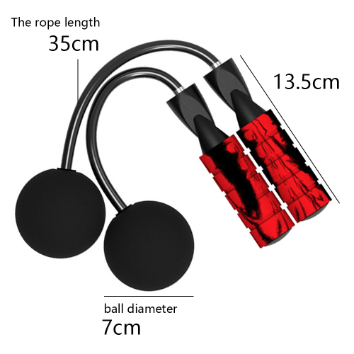 Cordless Skipping Rope With Smooth Spinning, Adjustable Length Suitable For All Ages 1