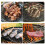 Σχάρα ψησίματος για βραστήρα BBQ, Διώροφο μαγείρεμα 304 από ανοξείδωτο ατσάλι, 4