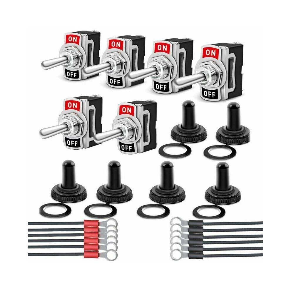 Heavy Duty Toggle Switch, Waterproof Cover Ensures Safe Operation In Harsh Environments, Solid Construction For Longevity And Reliability 9448196372425