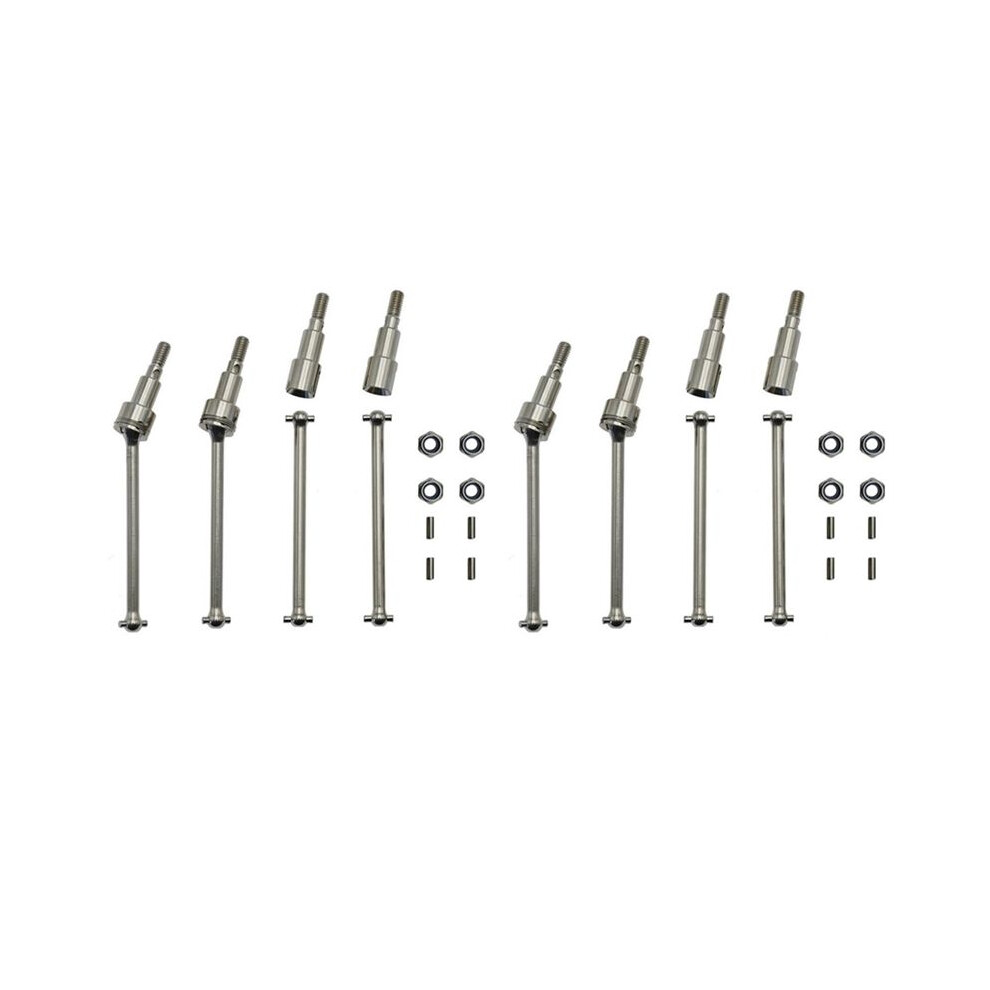 2Set Metal Front And Rear Drive Shaft Cvd Driveshaft For Scy 16101 16102 16103 16201 Pro 1/16 Brushless 6032804098628