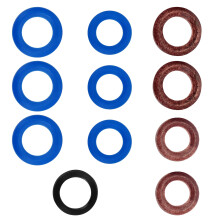 22Ud Anillos De Para Pistola De Pintura Pe Y Cuero Multicolor