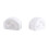 24 Pezzi Rulli per Chitarra Classica String Trees Fermo Guide Chiusure per Corde per Chitarra Morsetto per Dado, Bianca 3