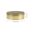2Stk Goldene Metall-Dose Mit Deckel Für Und Snacks 2