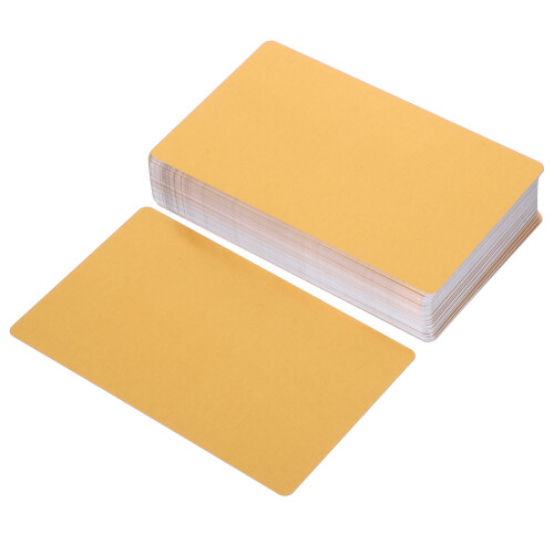 300Ud Tarjetas De Dorado Para , Lisas Y Prácticas