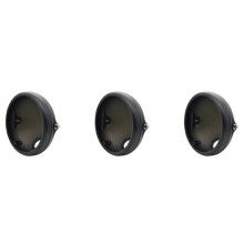 3X Suporte de Montagem de Farol de LED de 7 Polegadas para Motocicleta para Farol de Luz de Cabeça Lâmpada Tampa de Alojamento Balde Farol