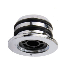 6Pcs Guitar Metal Top Hat Tone Tuning Knobs for Electric Guitar Jazz Bass Lp St Chrome