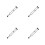 4Ud Muletas Inflables De PVC, Bastones De Disfraz Para Eventos 7