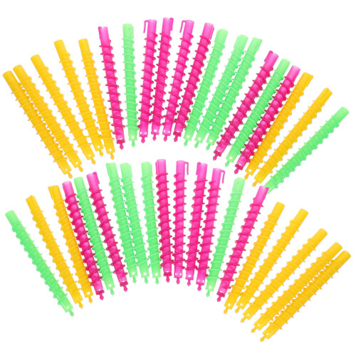 200Ud De Permanente Para Mujer Espiral Material ABS