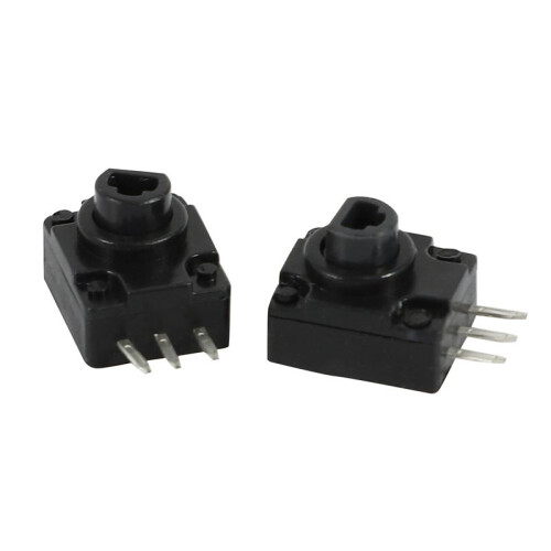 4Pcs Black Replacement Repair Parts Lt/Rt Button Keypad for  Controller 1