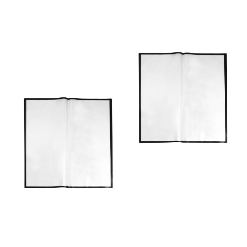 2Jgo Papel Envoltorio Flores Negro Opp Resistente Y Visible 2