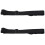 2X Adjustable Nylon Classical Ukulele Straps for Acoustic Electric Guitar with Hook (Black) 1