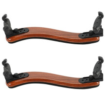 2X Descanso de Ombro de Violino Ajustável Profissional 4/4 Tamanho Completo Apoio de Descanso de Ombro de Violino Apoio de Descanso de Madeira de