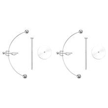 2X Finger Ausgleichend Spielzeug, Dynamisches Pendel Instrument, Newtons Wiege Gewichtheber Schimmel Metall Handwerk Immerwährend Kunst Schwingen