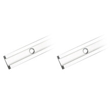 2X Aluminium Bar Slider T-Tracks T-Slot Jig Fixture for Table Saw Gauge Rod (400mm)