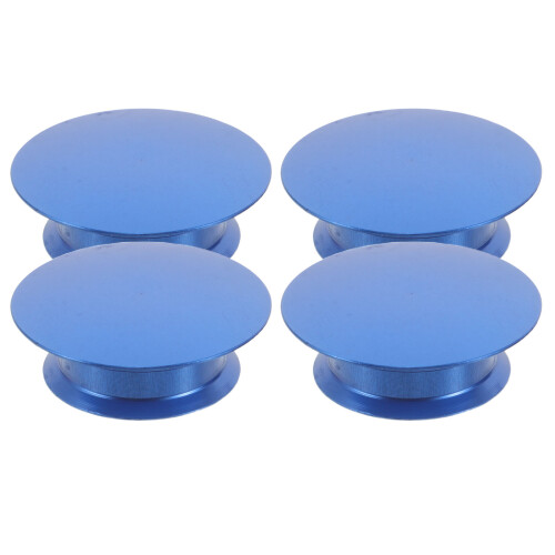 12Pièces Protecteurs Cache Poussière Pédalier Aluminium Pour 1