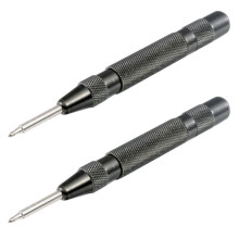 Adjustable Spring Pressure Heavy Duty Automatic Centre Punch Spring Loaded Metal Wood Press Dent  2Pc