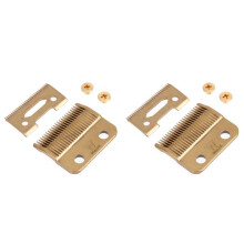 2X Replace Cutter Metal Bottom Clipper Blade for Electric Shaver-Golden