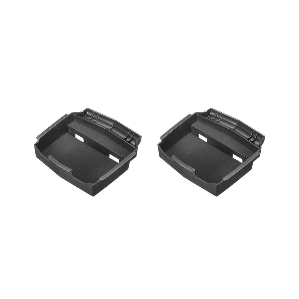 2X Car Multifunction Central Storage Box For Crv 2012-2016 Interior Accessories Stowing Tidying Black 4712918443638